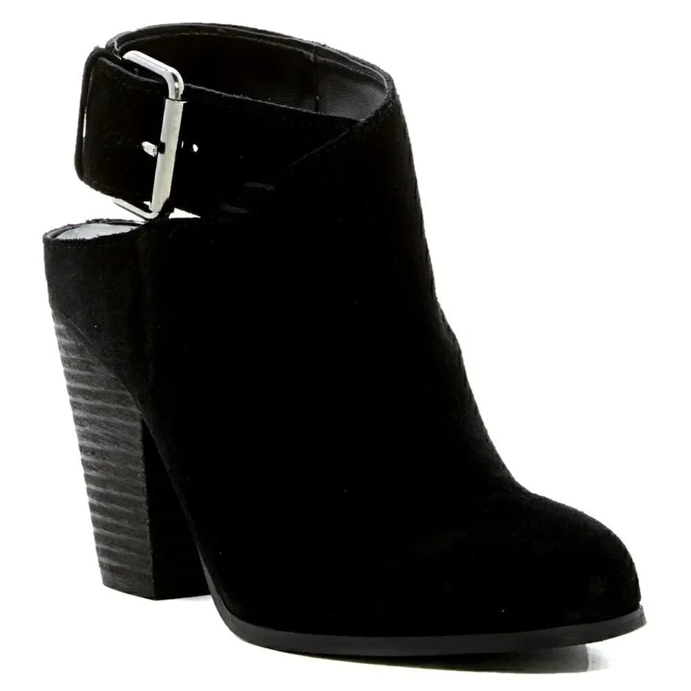 Carlos Hawthorne Leather Suede Ankle Boots